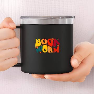 Discover Book Fun Bookish Reading Bookworm Bibliophile Nerd Geek 14oz Stainless Steel Tumblers