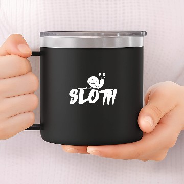 Discover Sloth Pet Halloween Couples Sloth Costume Lazy Snail 14oz Stainless Steel Tumblers