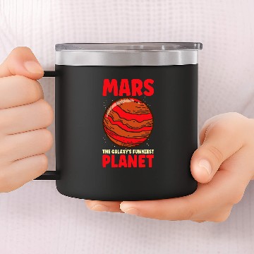 Discover Mars Explore Astronaut Astronomy Solar System Outer Space 25 Baseball Tees 14oz Stainless Steel Tumblers