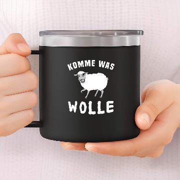 Discover Sheep Pet Komme Was Wool Knitting 14oz Stainless Steel Tumblers