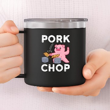 Discover Pig Pet Chopper 14oz Stainless Steel Tumblers