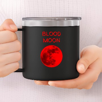 Discover Astronaut Job Blood Moon Red Eclipse Astronomical Space Event May 15 Baseball Tees 14oz Stainless Steel Tumblers