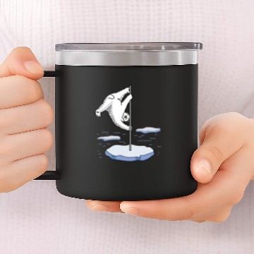 Discover North Pole Dancer Dance Choreographer Baseball Tees 14oz Stainless Steel Tumblers