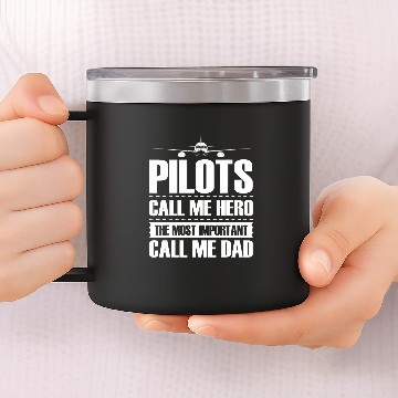 Discover Air Traffic Controller Costume ATC Traffic Control Specialis 14oz Stainless Steel Tumblers