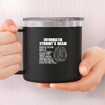 Discover Funny computer science students sayings gift computer scientist Baseball Tees 14oz Stainless Steel Tumblers