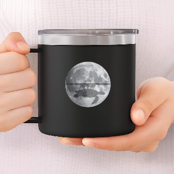 Discover Elephant Pet Flat Earth Theory Elephant Turtle Baseball Tees 14oz Stainless Steel Tumblers