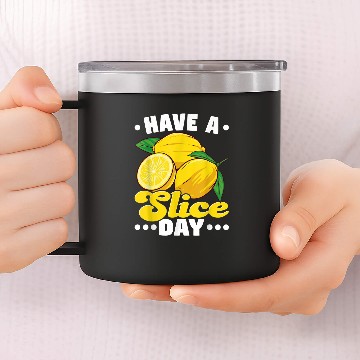 Discover Have A Slice Day Design For A Lemonade Stand Boss Baseball Tees 14oz Stainless Steel Tumblers