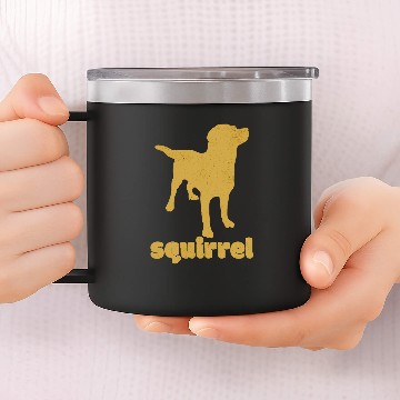 Discover Squirrel Pet Doug Squirrel Focus 14oz Stainless Steel Tumblers
