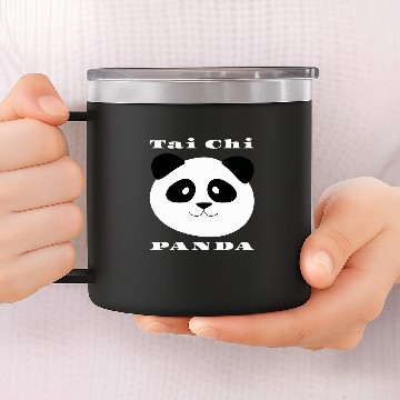 Discover Panda Pet Tai Chi Panda Baseball Tees 14oz Stainless Steel Tumblers