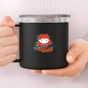 Discover DC Comics Superman Chibi Kawaii Graffiti Superhero Icon 14oz Stainless Steel Tumblers