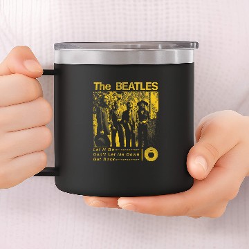 Discover The Beatles Garden 14oz Stainless Steel Tumblers