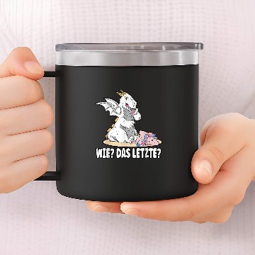 Discover Dragon Pet How The Last Dragon Eats Unicorns 10 14oz Stainless Steel Tumblers