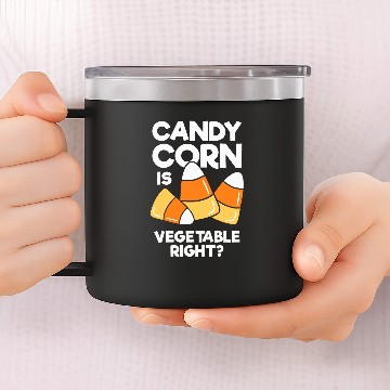 Discover Lacrosse Gift Candy Corn Is Vegetable Right Funny Halloween Baseball Tees 14oz Stainless Steel Tumblers