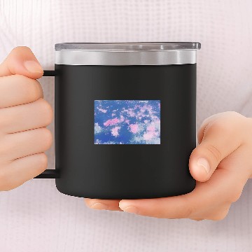 Discover Secret Garden Rose Tulips 14oz Stainless Steel Tumblers