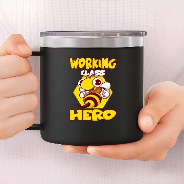 Discover Working Class Hero 14oz Stainless Steel Tumblers