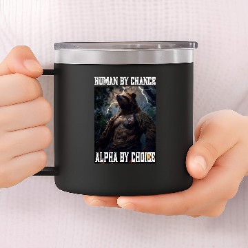Discover Sloth Pet Alpha Sloth Cringey Meme Funny Cringe Animal 14oz Stainless Steel Tumblers