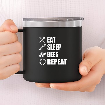 Discover Beekeeper Schedule Apiarist Apiculture 14oz Stainless Steel Tumblers