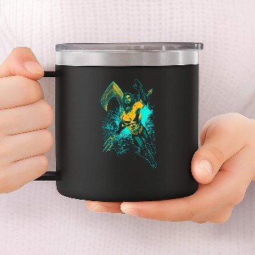 Discover Aquaman Movie Make a Splash 14oz Stainless Steel Tumblers