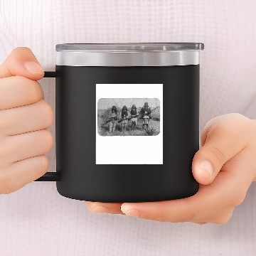 Discover Homeland Security Fighting Terrorism Since 1492 2 14oz Stainless Steel Tumblers