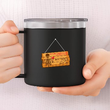 Discover Break Their Bones Joker and Funny 14oz Stainless Steel Tumblers