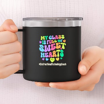 Discover Class Sweethearts Instructional Technology Coachs Valentines 14oz Stainless Steel Tumblers