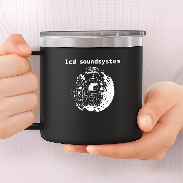 Discover LCD Soundsystem - Glitterball 3D 14oz Stainless Steel Tumblers