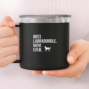 Discover Labradoodle 24 Baseball Tees 14oz Stainless Steel Tumblers