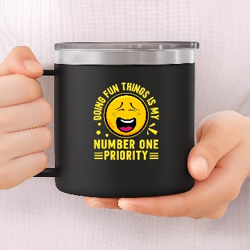 Discover Fun Things Friends Weekends Spring Break Summer Camping 14oz Stainless Steel Tumblers