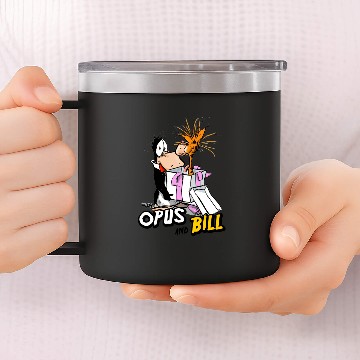 Discover Bill and Opus 14oz Stainless Steel Tumblers