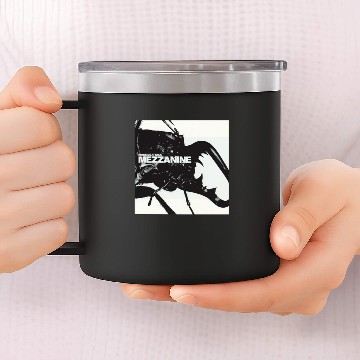 Discover mezzanine - massive attack Premium 14oz Stainless Steel Tumblers