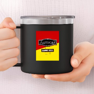 Discover Autocar Cummins Diesel 14oz Stainless Steel Tumblers