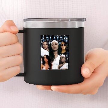 Discover Aaliyah Unisex Softstyle 14oz Stainless Steel Tumblers