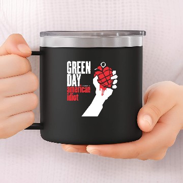 Discover Green Day American Idiot 14oz Stainless Steel Tumblers