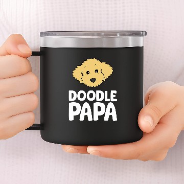 Discover Goldendoodle Dad Labradoodle Dad Doodle Papa Baseball Tees 14oz Stainless Steel Tumblers