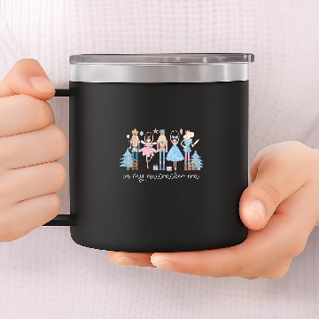Discover In My Nutcracker Era Christmas Nutcracker Ballet Festive Zip 14oz Stainless Steel Tumblers