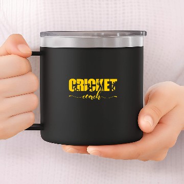 Discover Cricket Coachs 2 14oz Stainless Steel Tumblers