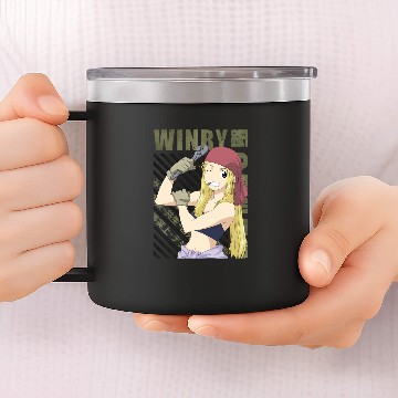 Discover Fullmetal Alchemist - Winry Rockbell 14oz Stainless Steel Tumblers
