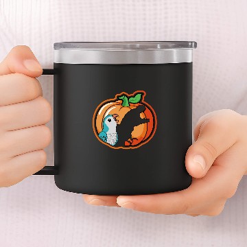 Discover Pumpkin Parrot 2T Rexs Shadow I Blue Monk Parakeet Quaker Baseball Tees 14oz Stainless Steel Tumblers