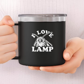Discover vintages I Love Lamp Moth 14oz Stainless Steel Tumblers