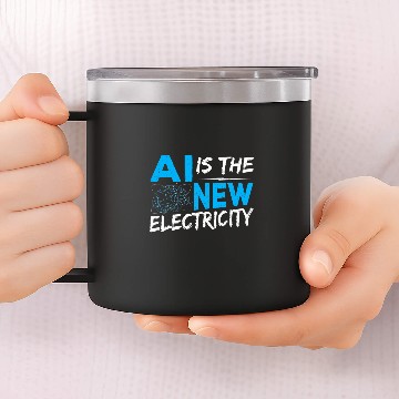 Discover Robot Engineer Robotics Engineers AI Developer AI Products Zip 14oz Stainless Steel Tumblers
