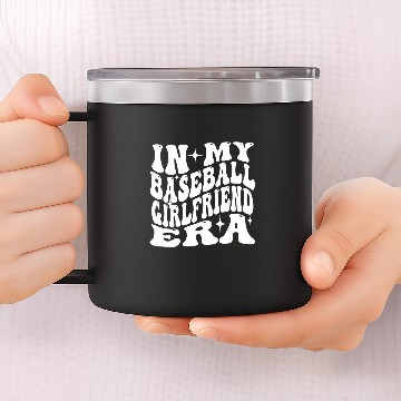 Discover In my Baseball Girlfriend Era Baseball Tees 14oz Stainless Steel Tumblers