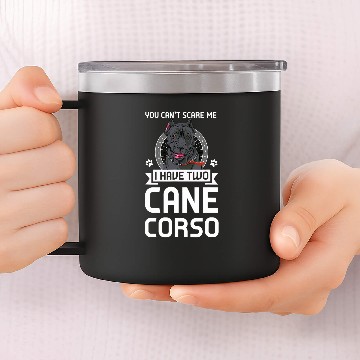 Discover I have two Cane Corsos Cane Corso 14oz Stainless Steel Tumblers