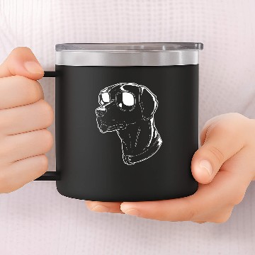 Discover Rhodesian Ridgeback Dog 14oz Stainless Steel Tumblers