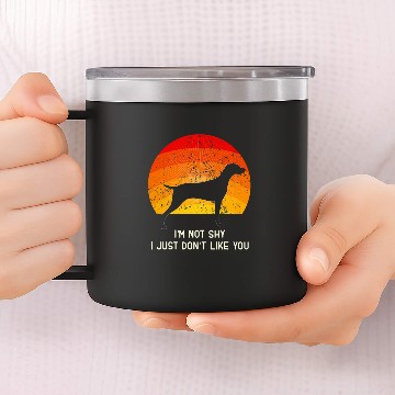 Discover Weimaraner Dog Breed 19 Zip 14oz Stainless Steel Tumblers
