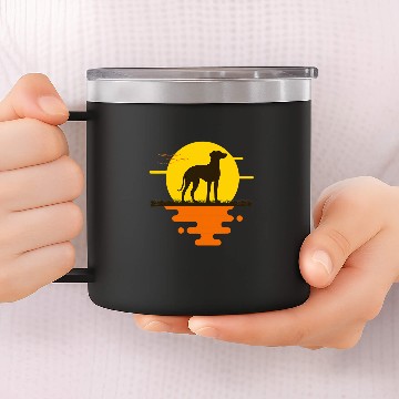 Discover Rhodesian Ridgeback Dog Breed 2 Baseball Tees 14oz Stainless Steel Tumblers
