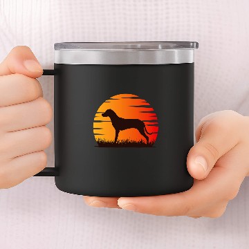 Discover Rhodesian Ridgeback Dog Breed Baseball Tees 14oz Stainless Steel Tumblers