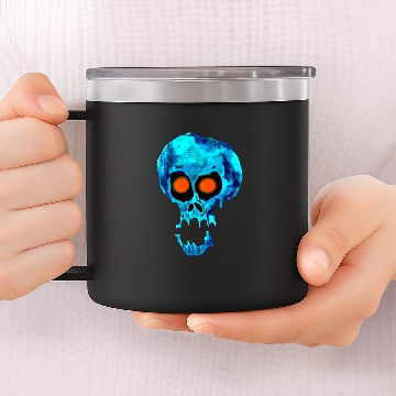 Discover Scooby Doo Skull 14oz Stainless Steel Tumblers