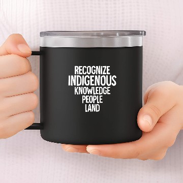 Discover Native American Indigenous 5 Baseball Tees 14oz Stainless Steel Tumblers