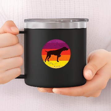 Discover German Shorthaired Pointer GSP Dog Breed 50 Baseball Tees 14oz Stainless Steel Tumblers