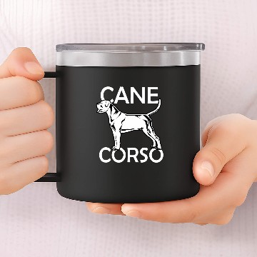 Discover Italian Mastiff Cane Corso Gift 14oz Stainless Steel Tumblers